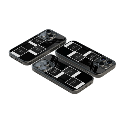 Polaroid Personalised Glass Phone Case