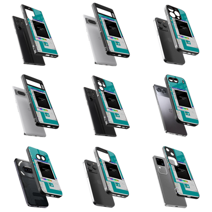 Polaroid Personalised Glass Phone Case