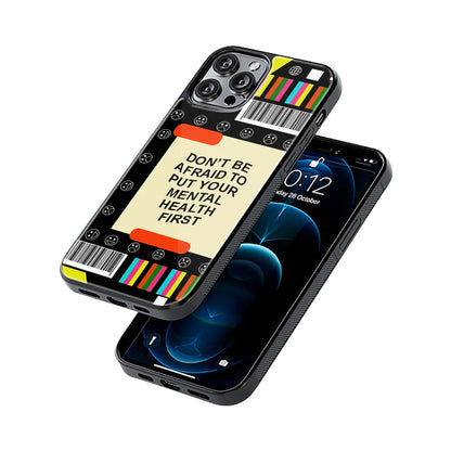 Protective Glass Back Phone Case Compatible with iPhone, Samsung, OnePlus, Pixel & More