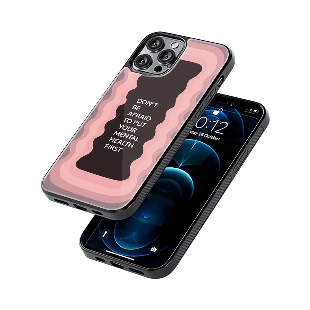Protective Glass Back Phone Case Compatible with iPhone, Samsung, OnePlus, Pixel & More