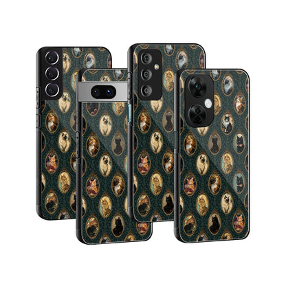 Stylish Glass Back Case for All Smartphones iPhone, Samsung, OnePlus, Pixel, Redmi, Oppo, Vivo, Motorola