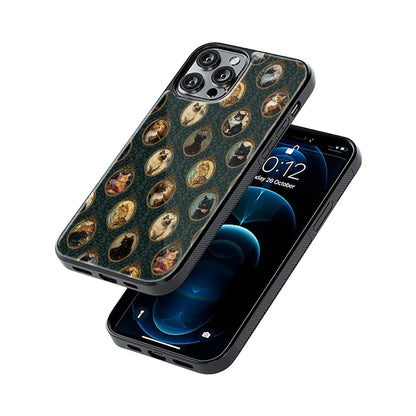 Protective Glass Back Phone Case Compatible with iPhone, Samsung, OnePlus, Pixel & More