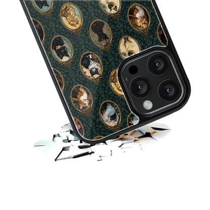 Durable Glass Back Mobile Case for iPhone, Samsung, OnePlus, Google Pixel, Redmi, Vivo, Oppo