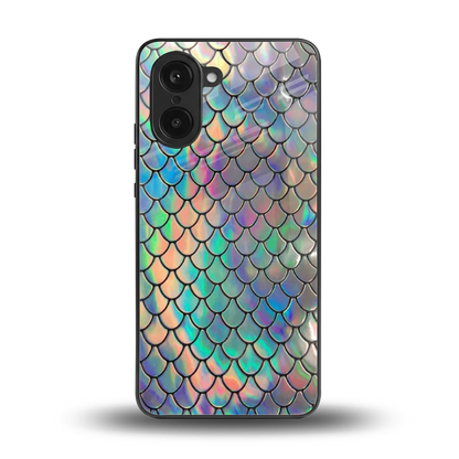 Mermaid back phone cover | glass case for oneplus nord ce5 5g