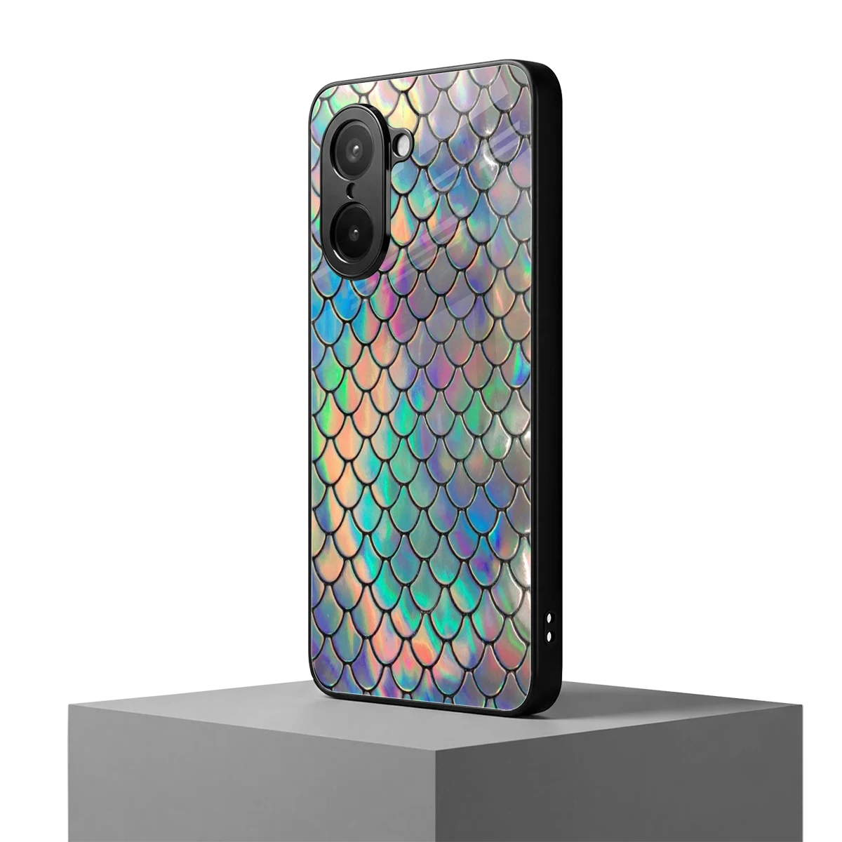 Mermaid oneplus nord ce5 5g mobile cover | shockproof glass phone case