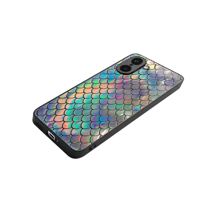 Mermaid stylish phone case for oneplus nord ce5 5g | glossy glass and slim fit