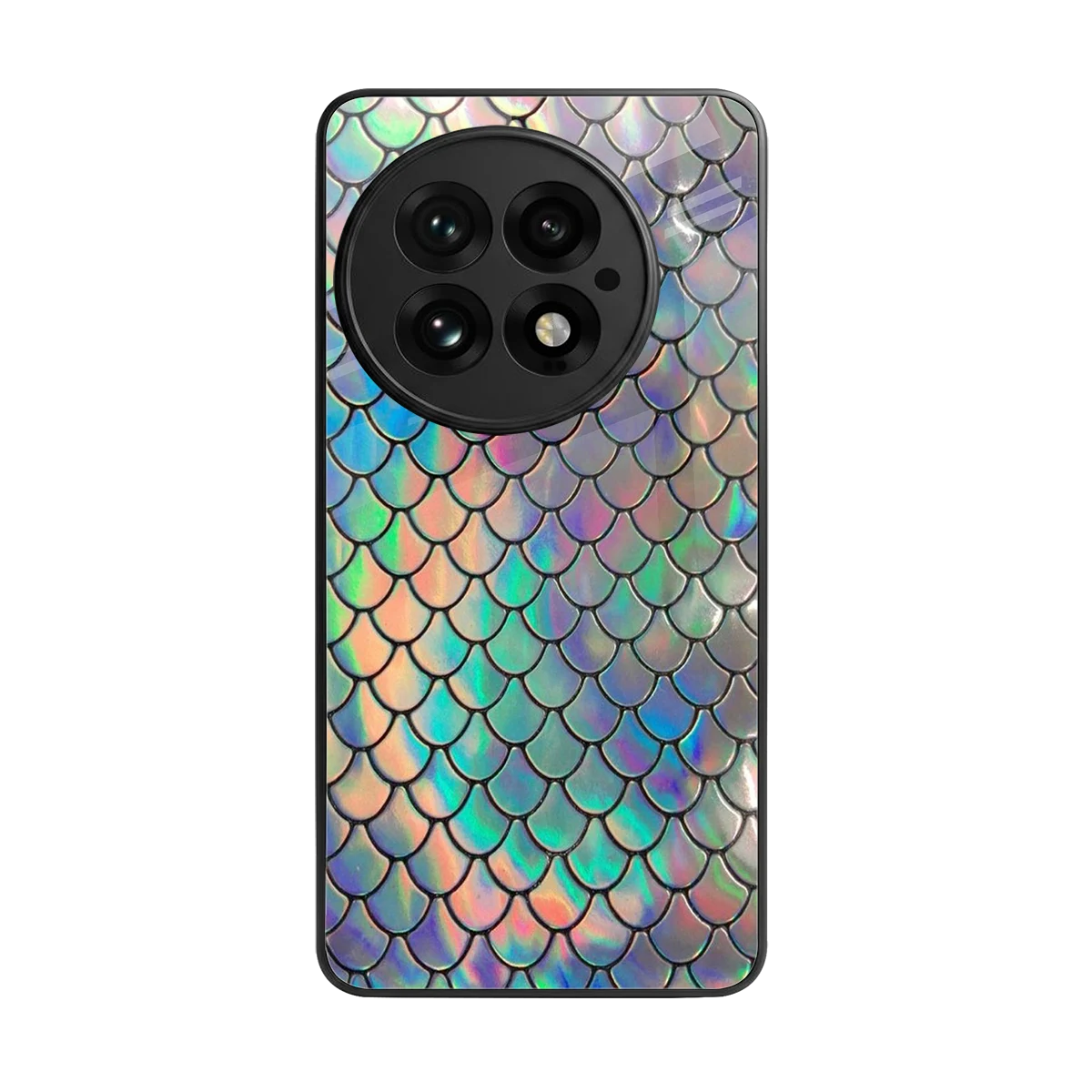 Mermaid back phone cover | glass case for oneplus 13