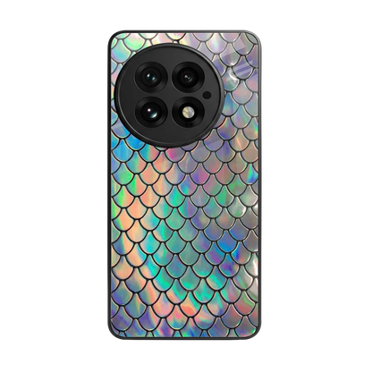 Mermaid back phone cover | glass case for oneplus 13