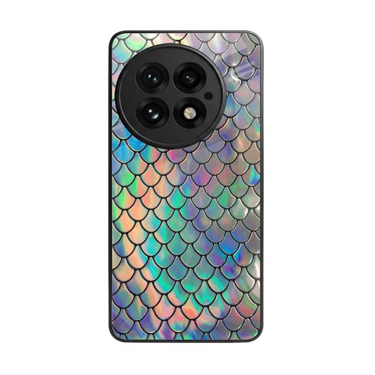 Mermaid back phone cover | glass case for oneplus 13