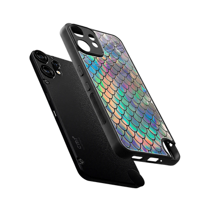 Mermaid sleek cmf nothing phone 2 pro cover with tempered glass back and TPU edges