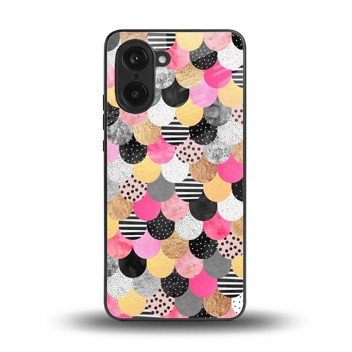 Mermaid Glow back phone cover | glass case for oneplus nord ce5 5g
