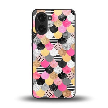 Mermaid Glow back phone cover | glass case for oneplus nord ce5 5g