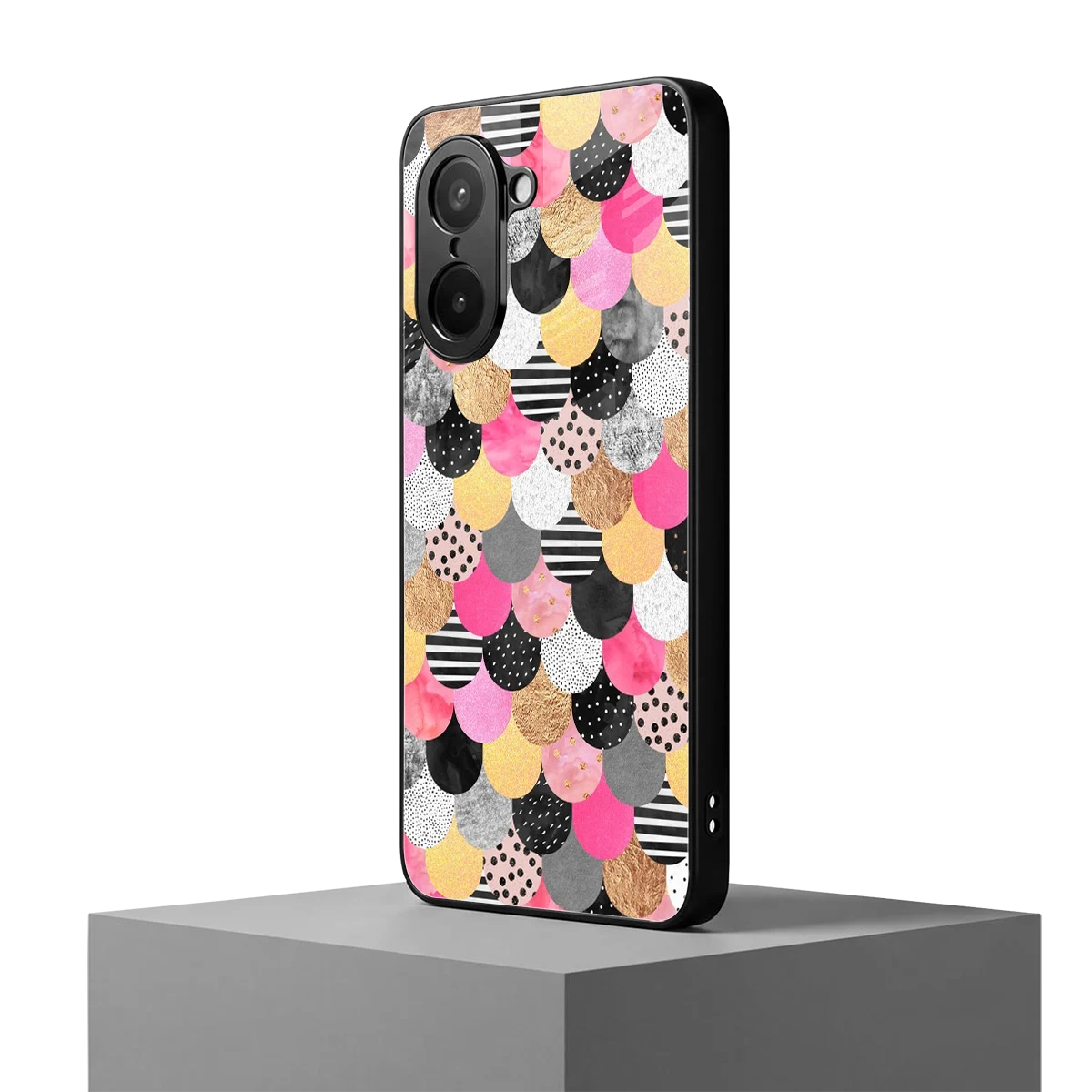 Mermaid Glow oneplus nord ce5 5g mobile cover | shockproof glass phone case
