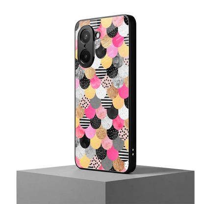 Mermaid Glow oneplus nord ce5 5g mobile cover | shockproof glass phone case