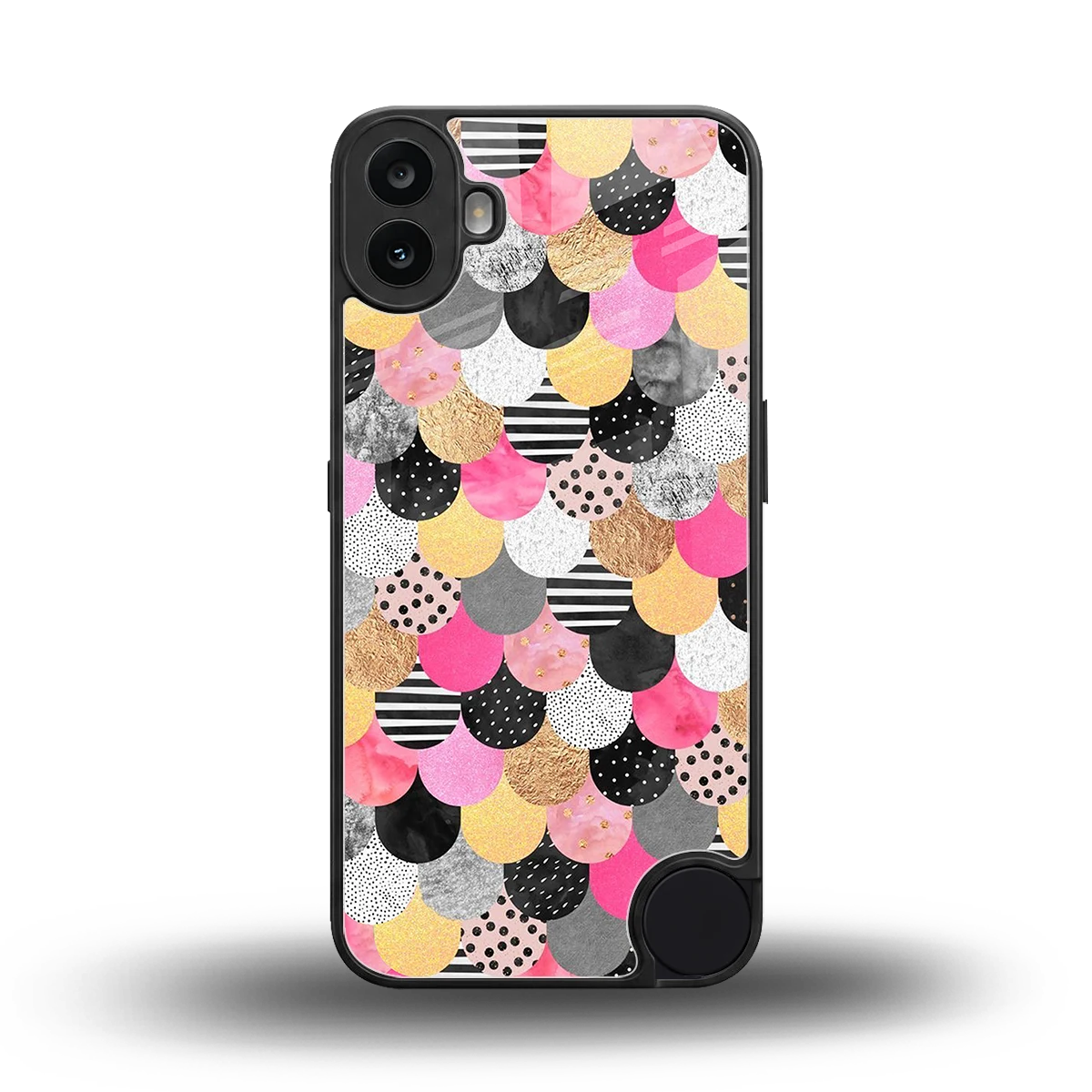 Mermaid Glow back phone cover | glass case for cmf nothing phone 1