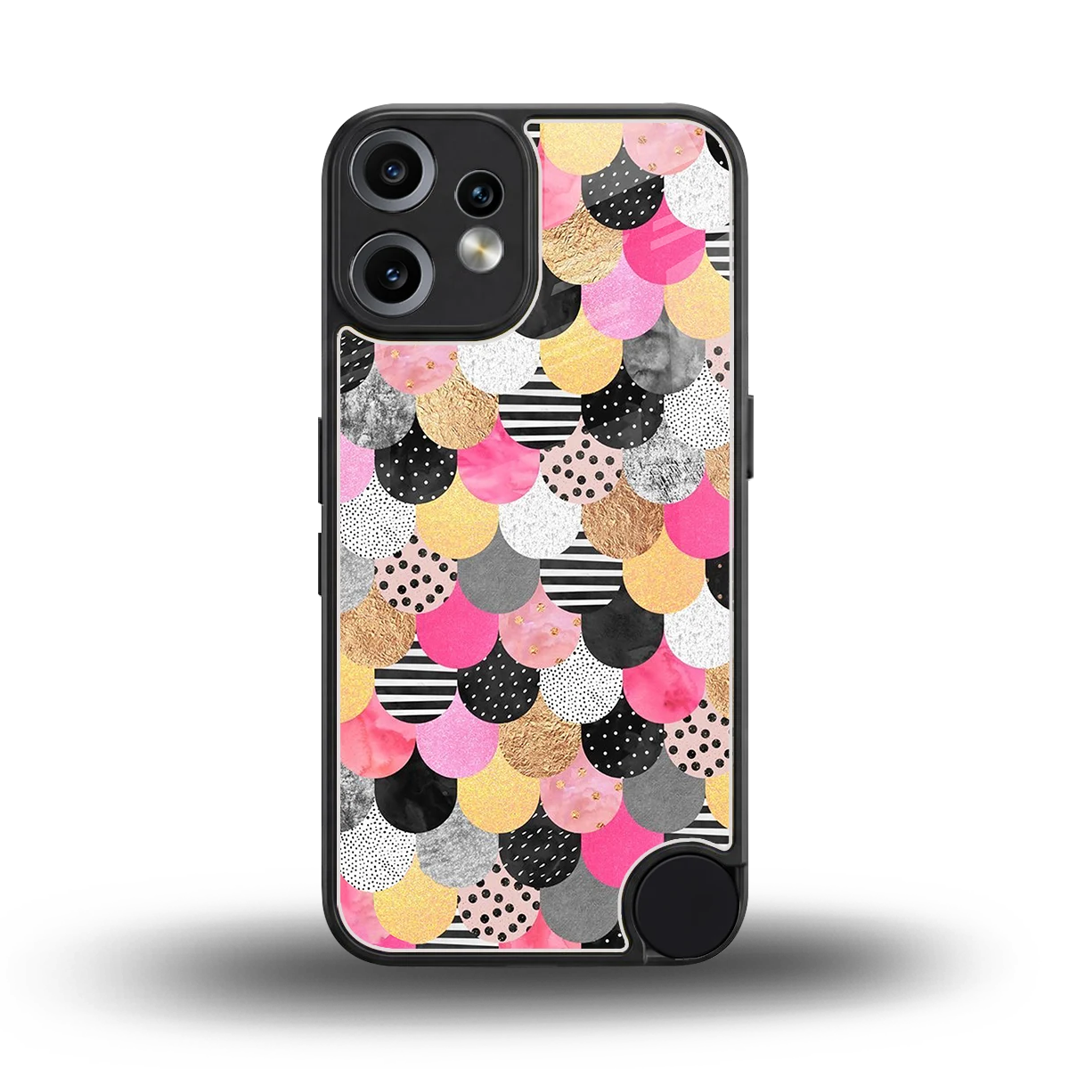 Mermaid Glow back phone cover | glass case for cmf nothing phone 2 pro