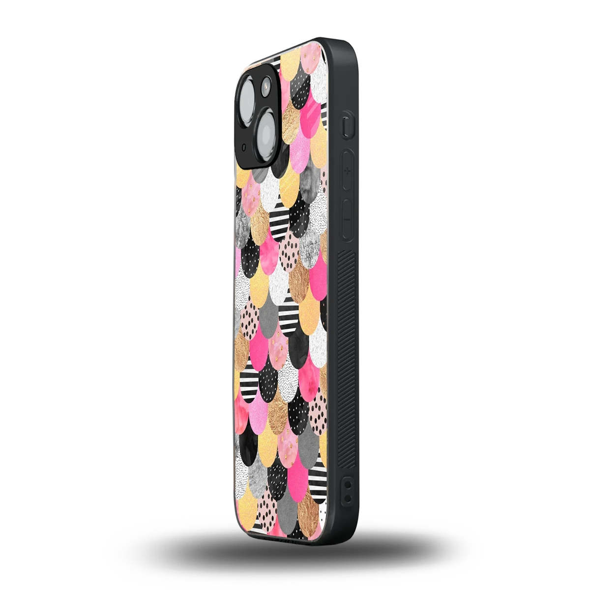 Mermaid Glow iphone 12 mini mobile cover | shockproof glass phone case