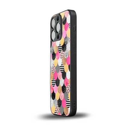 Mermaid Glow iphone 15 pro mobile cover | shockproof glass phone case