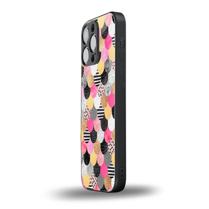 Mermaid Glow iphone 16 pro max mobile cover | shockproof glass phone case