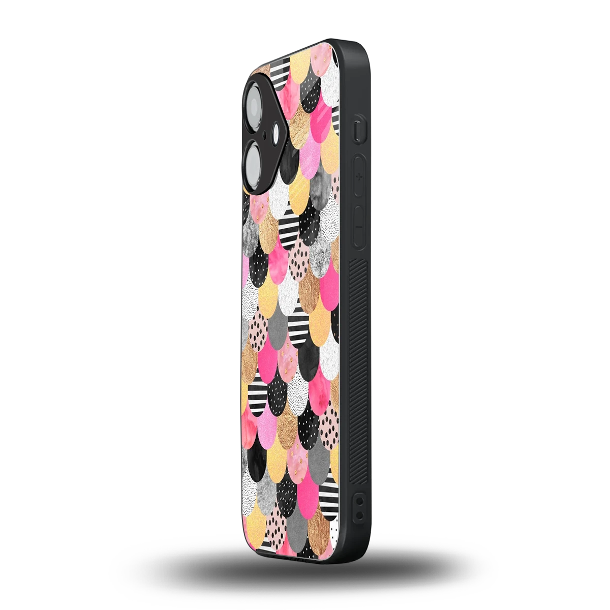 Mermaid Glow iPhone 16 mobile cover | shockproof glass phone case