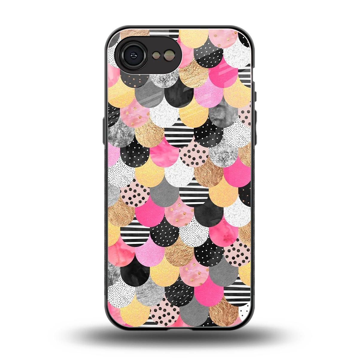 Mermaid Glow back phone cover | glass case for iphone 17e