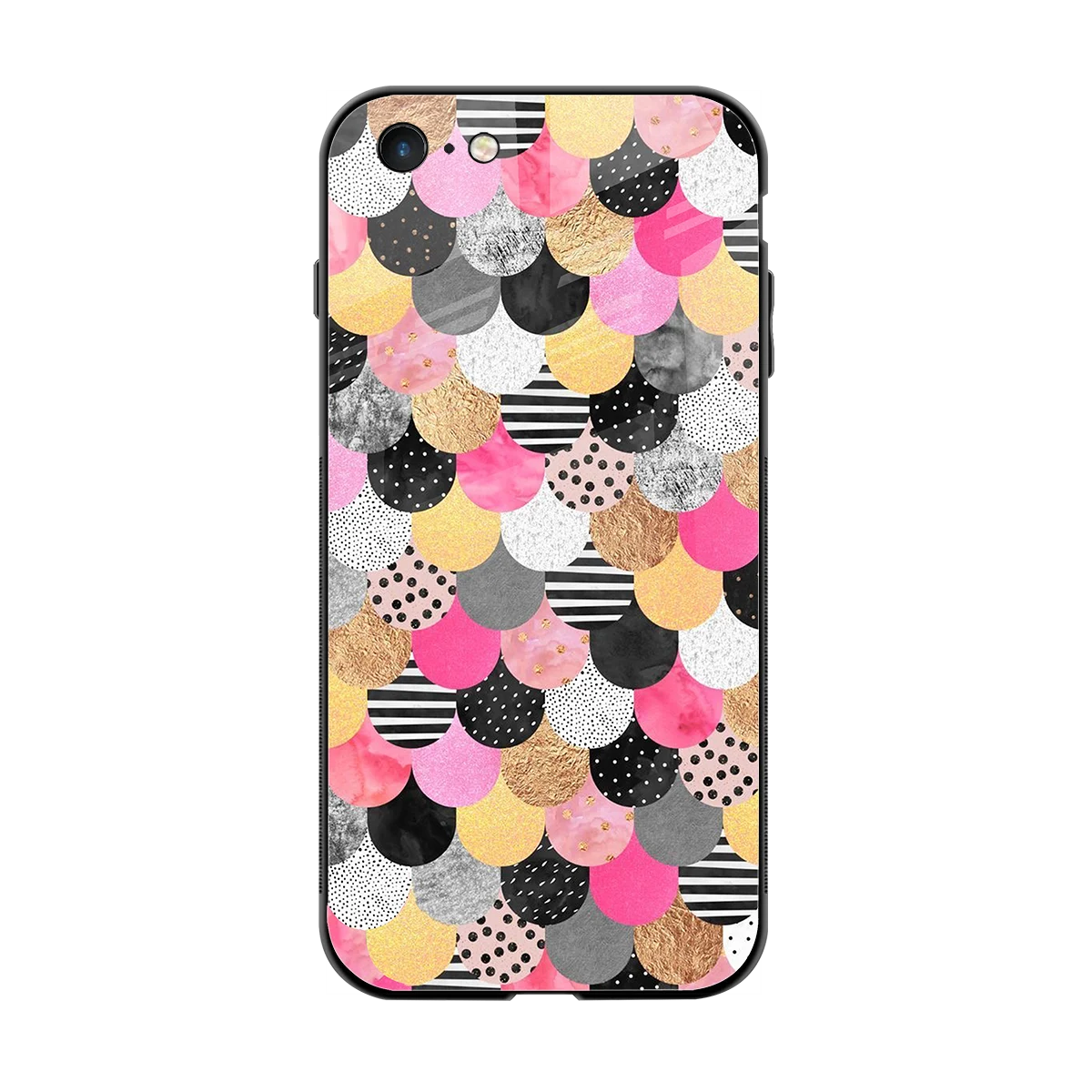 Mermaid Glow back phone cover | glass case for iphone 6