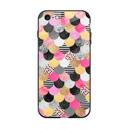Mermaid Glow back phone cover | glass case for iphone 6