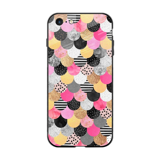 Mermaid Glow back phone cover | glass case for iphone 6s