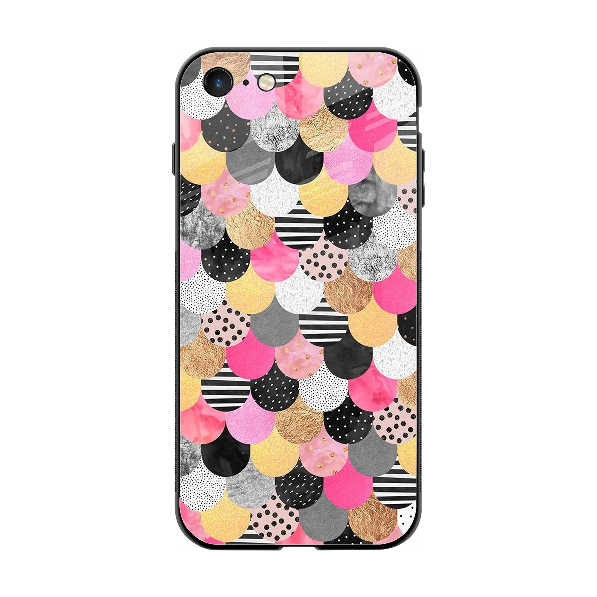 Mermaid Glow back phone cover | glass case for iphone 7
