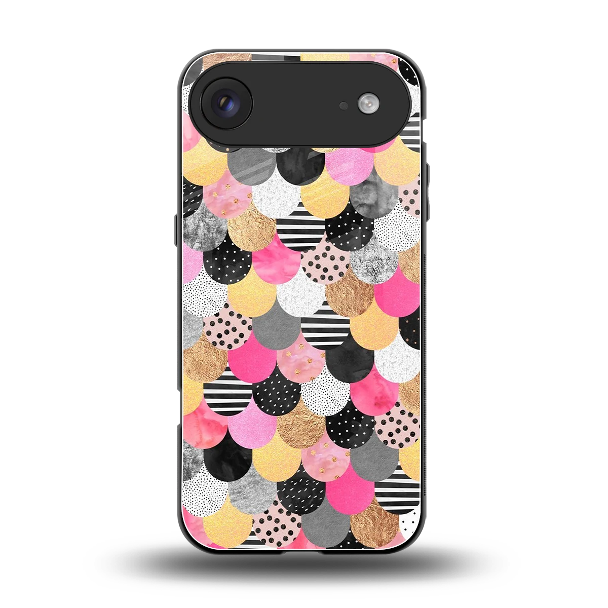 Mermaid Glow back phone cover | glass case for iphone air