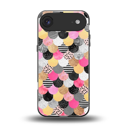 Mermaid Glow back phone cover | glass case for iphone air