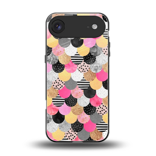 Mermaid Glow back phone cover | glass case for iphone air