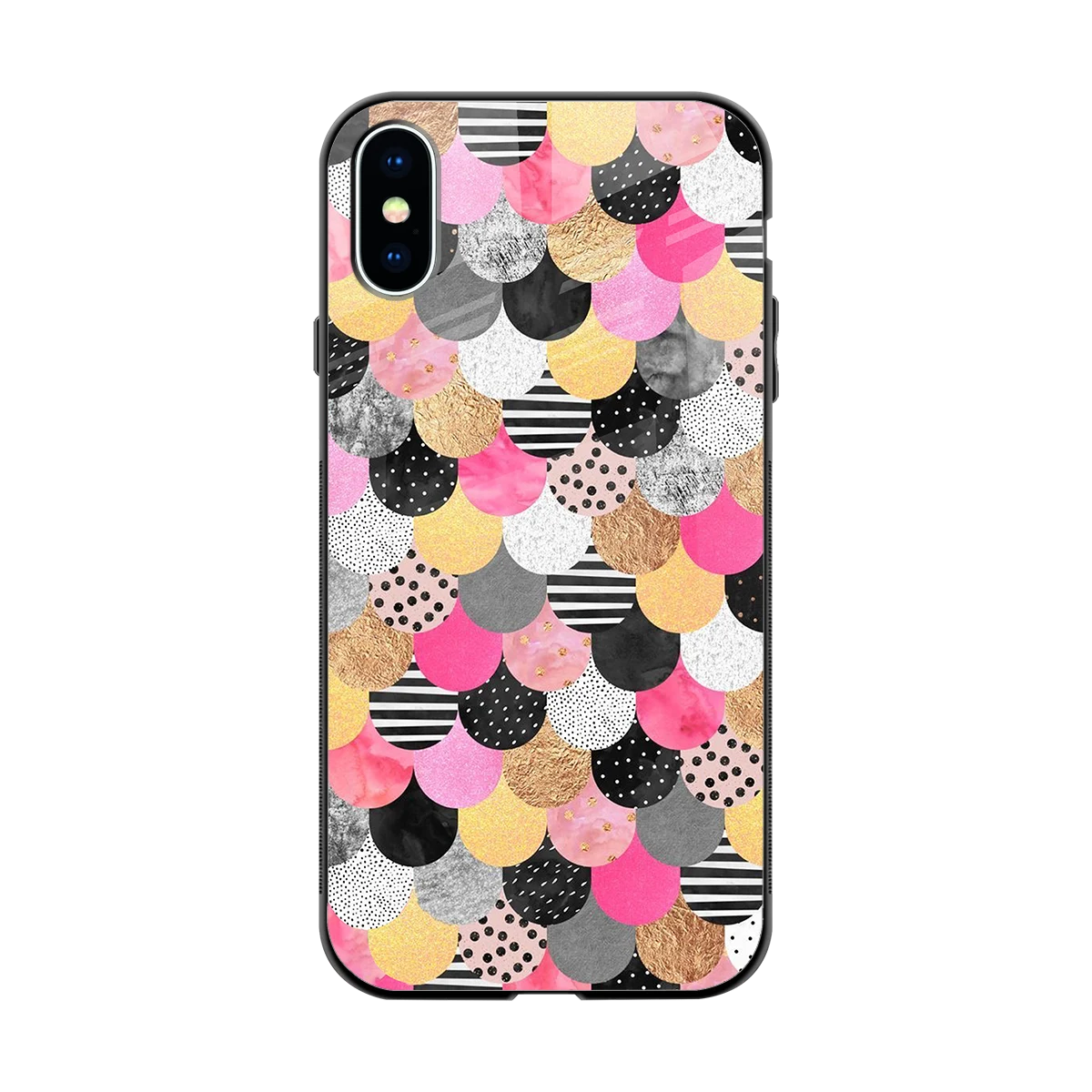 Mermaid Glow back phone cover | glass case for iphone xs