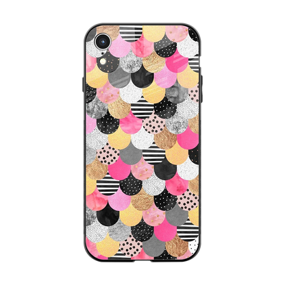Mermaid Glow back phone cover | glass case for iphone xr