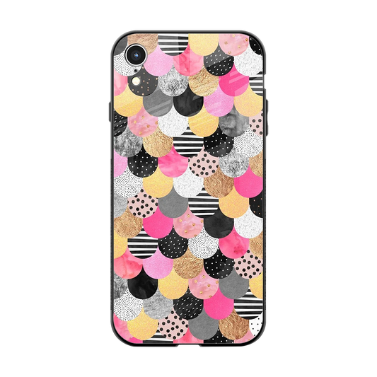 Mermaid Glow back phone cover | glass case for iphone xr