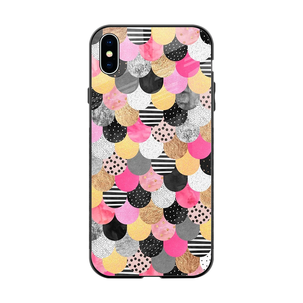 Mermaid Glow back phone cover | glass case for iphone xs max