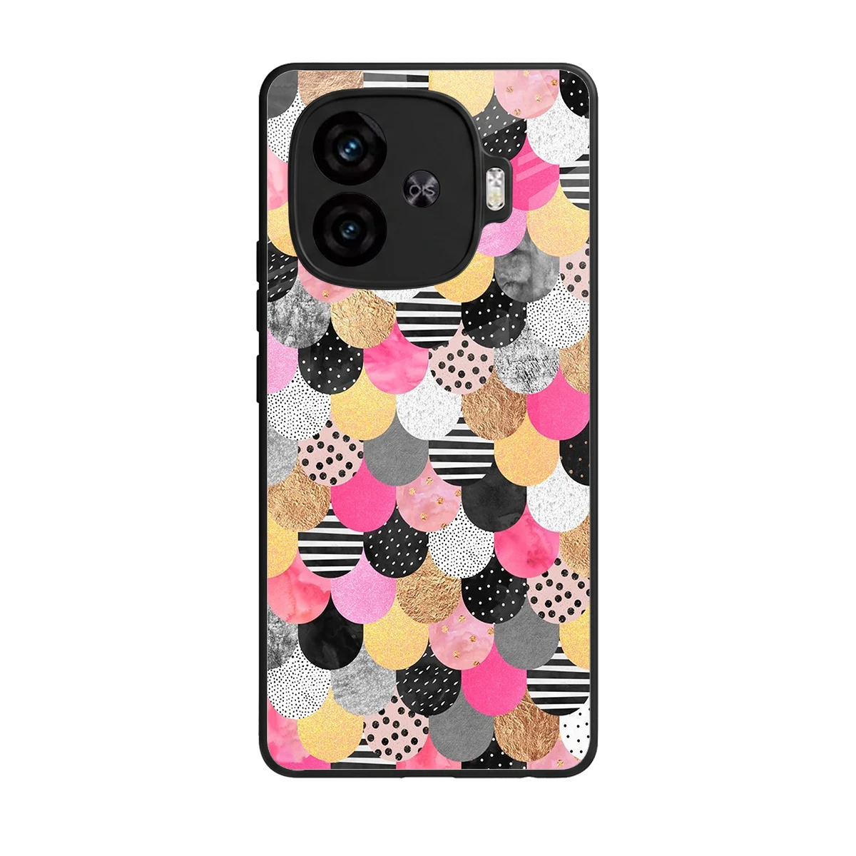 Mermaid Glow back phone cover | glass case for iqoo neo 10r 5g