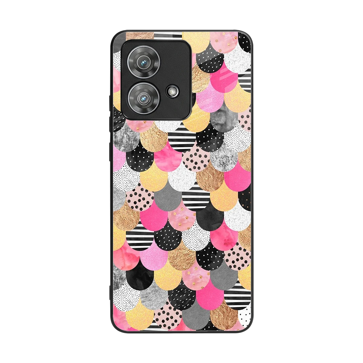 Mermaid Glow back phone cover | glass case for motorola edge 40 neo 5g