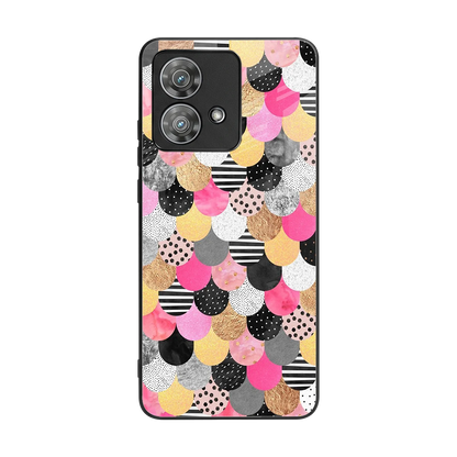 Mermaid Glow back phone cover | glass case for motorola edge 40 neo 5g