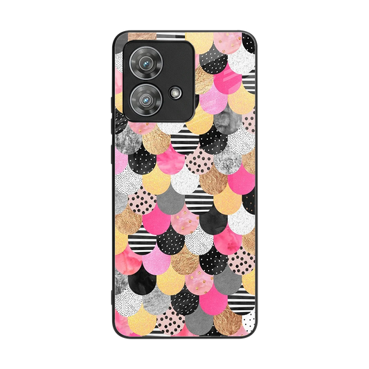 Mermaid Glow back phone cover | glass case for motorola edge 40 neo 5g