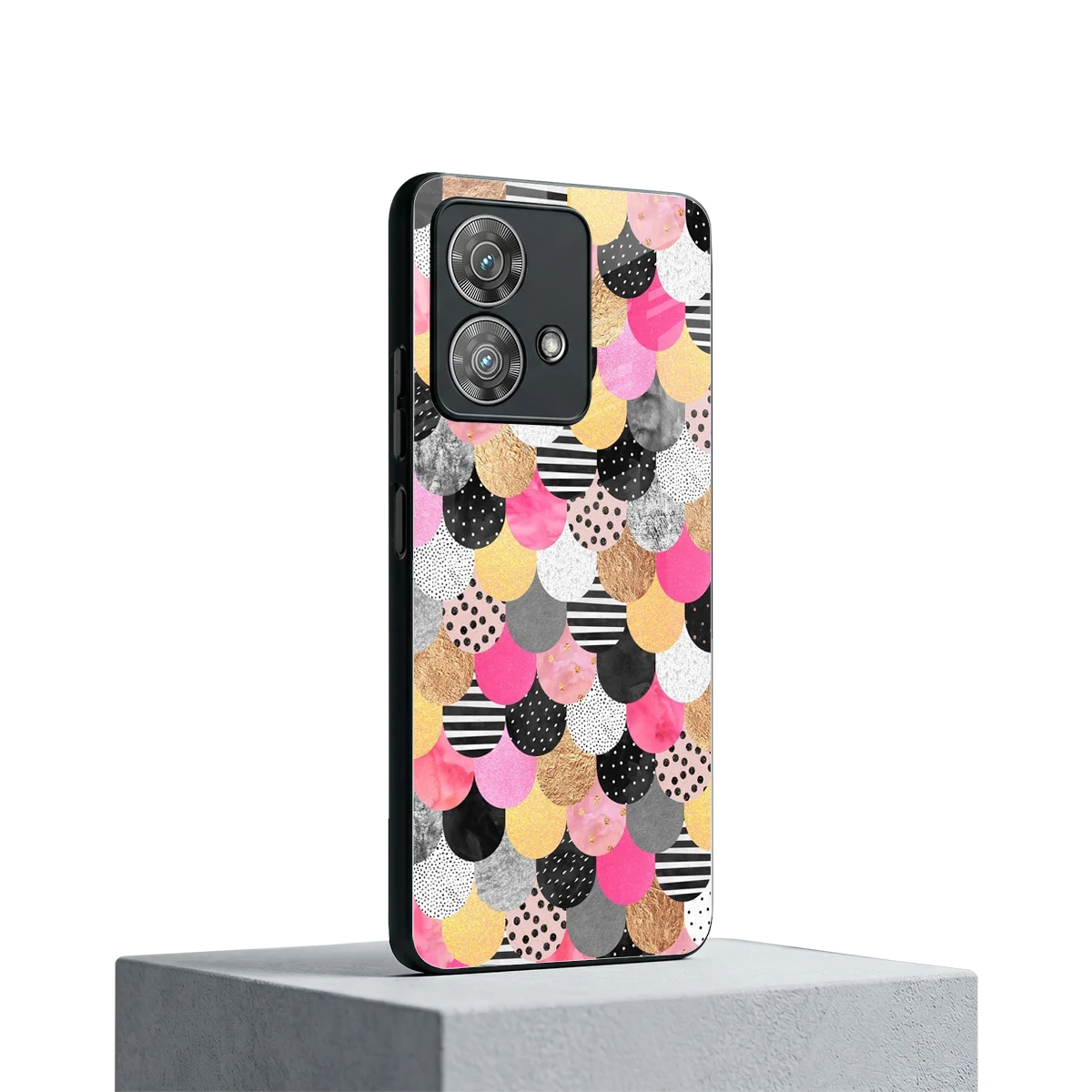 Mermaid Glow motorola edge 40 neo 5g mobile cover | shockproof glass phone case