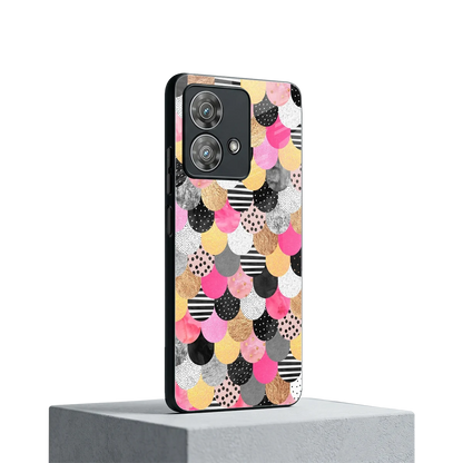 Mermaid Glow motorola edge 40 neo 5g mobile cover | shockproof glass phone case