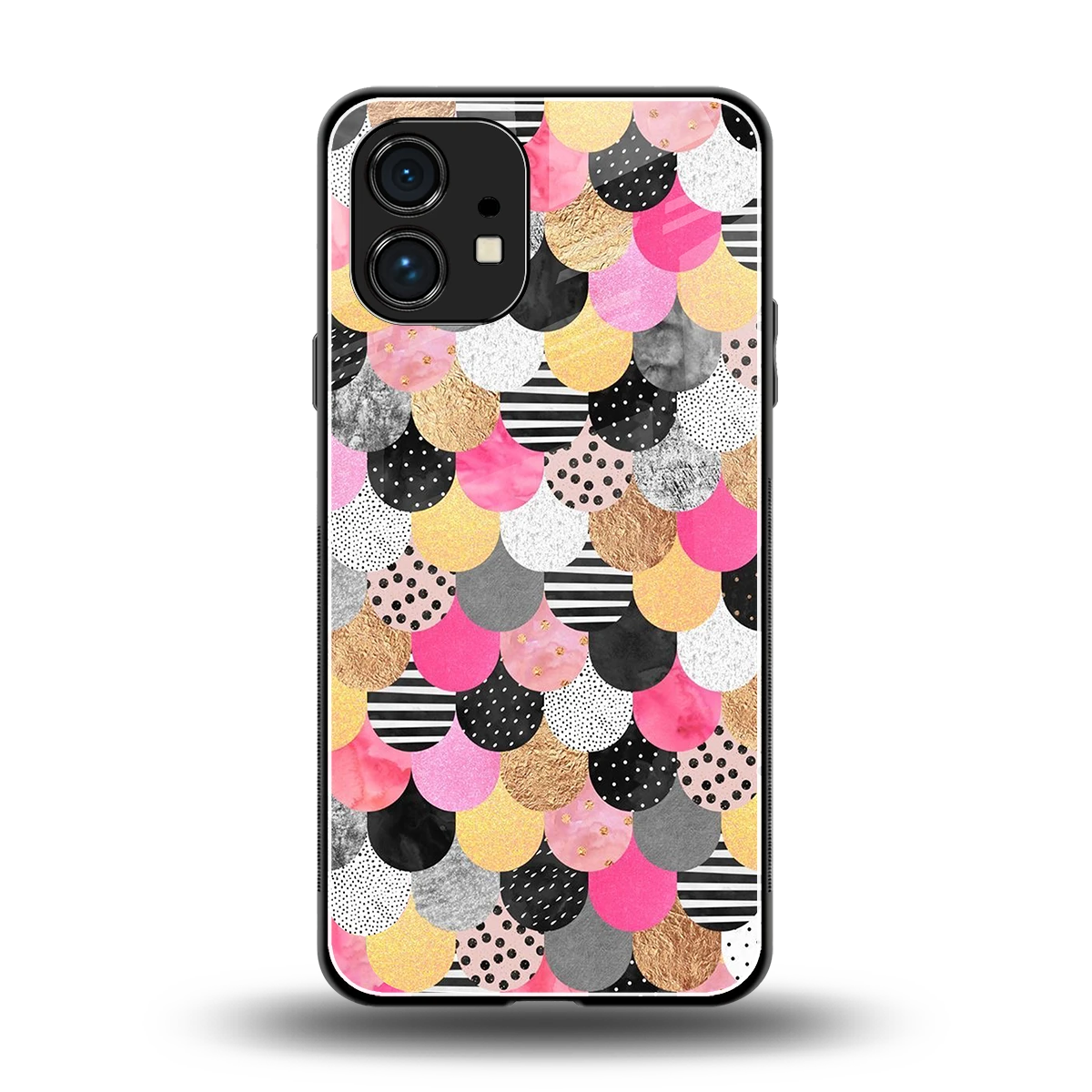 Mermaid Glow back phone cover | glass case for nothing phone 1
