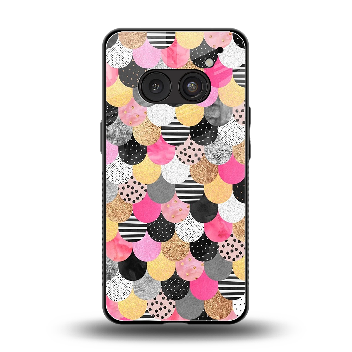 Mermaid Glow back phone cover | glass case for nothing phone 2a plus