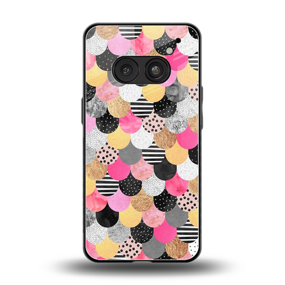 Mermaid Glow back phone cover | glass case for nothing phone 2a plus