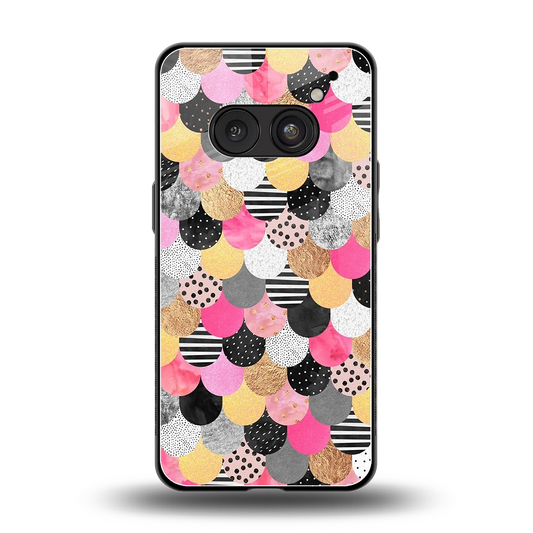 Mermaid Glow back phone cover | glass case for nothing phone 2a plus