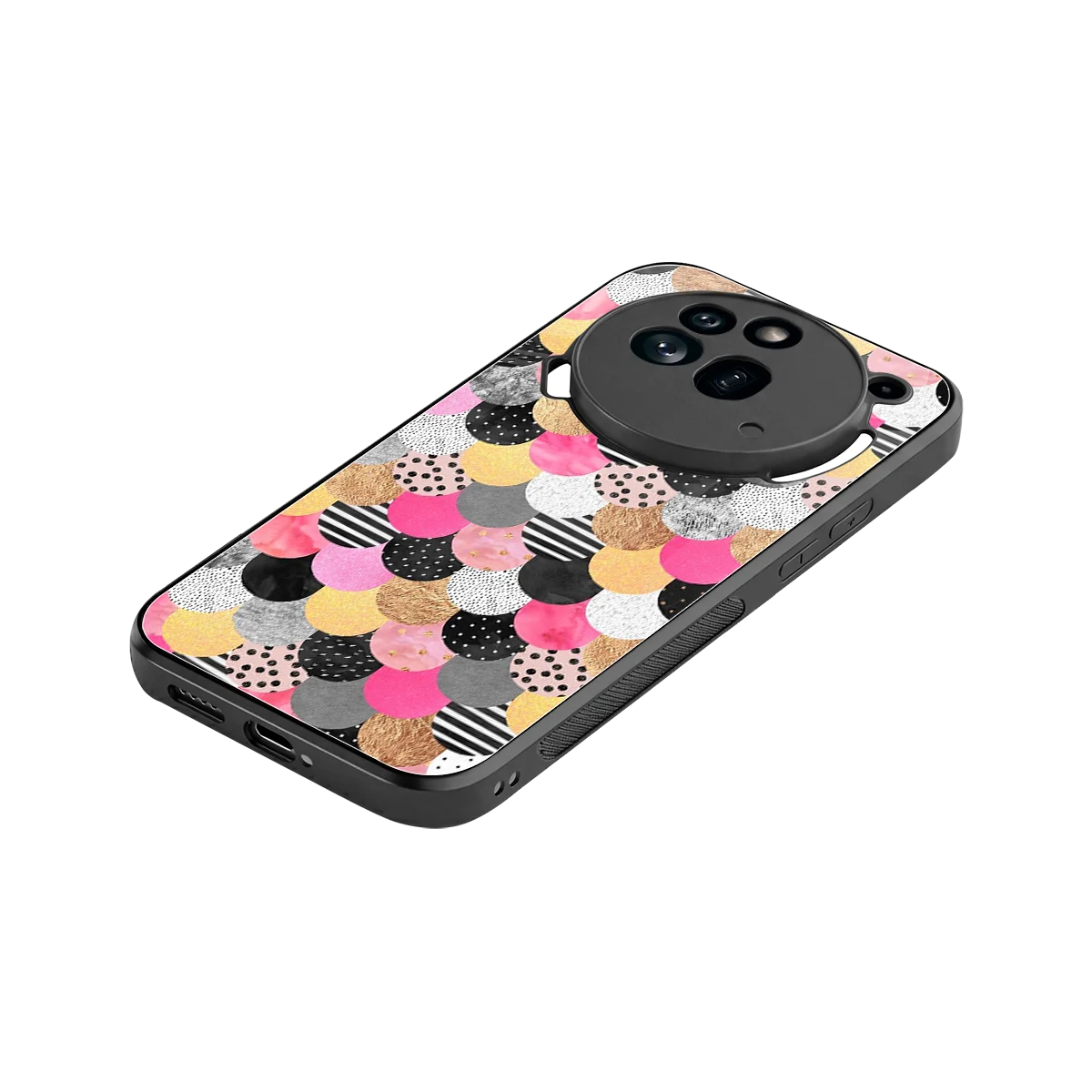 Mermaid Glow stylish phone case for nothing phone 3a pro | glossy glass and slim fit