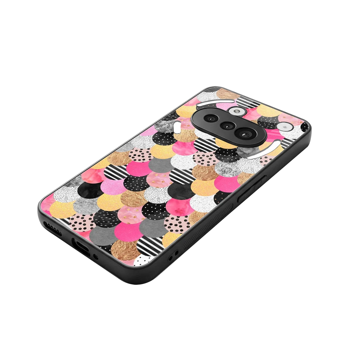 Mermaid Glow stylish phone case for nothing phone 3a | glossy glass and slim fit
