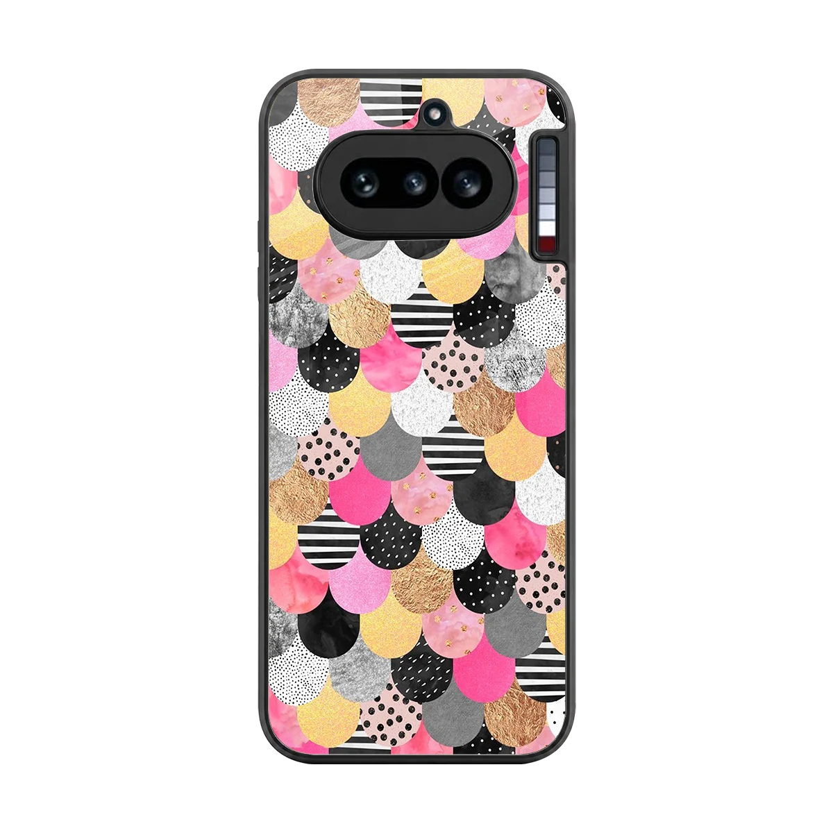 Mermaid Glow back phone cover | glass case for nothing phone 4a