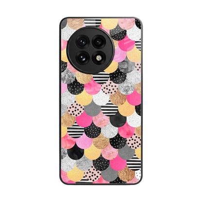 Mermaid Glow back phone cover | glass case for oneplus 13r